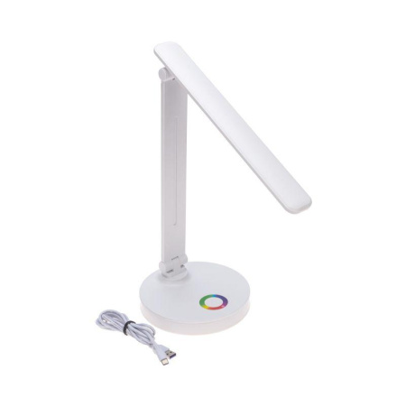 Светильник настольный LED 12Вт с RGB-ночником бел. Rexant 75-0226