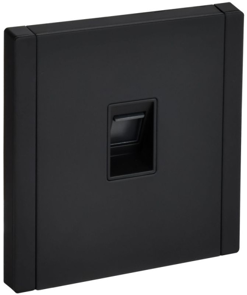 Розетка компьютерная FORTE&PIANO FP131M RJ45 кат.6 черн. IEK FP-K10-2-M-K02
