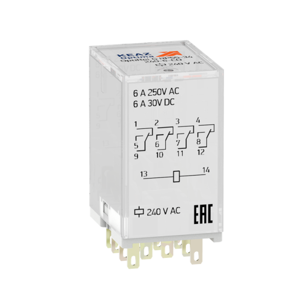 Реле промежуточное OptiRel G RP55-34-12D-6-CO/TILD КЭАЗ 281124