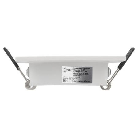Светильник встраиваемый алюм. KL87 WH MR16/GU5.3 бел. Эра Б0054352