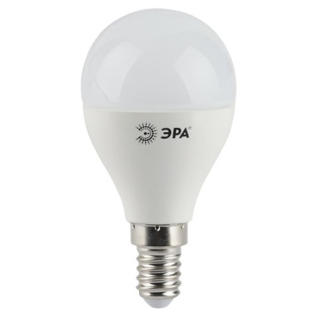 Лампа светодиодная P45-9w-840-E14 шар 720лм Эра Б0029042