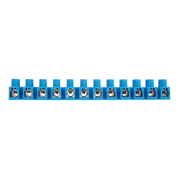 Колодка клеммная винтовая KВ-40 25-40 ток 100А полиэтилен син. (уп.10шт) Rexant 07-5040-4