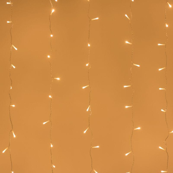 Гирлянда светодиодная ARD-CURTAIN-HOME-2000х2500-CLEAR-300LED Warm 230В 12Вт IP20 Ardecoled 024835
