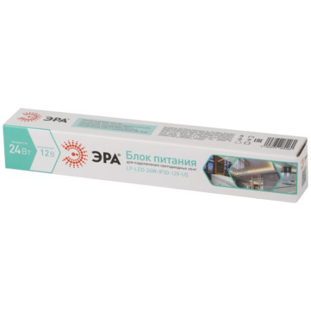 Блок питания LP-LED 24W-IP20-12V-US Эра Б0061150