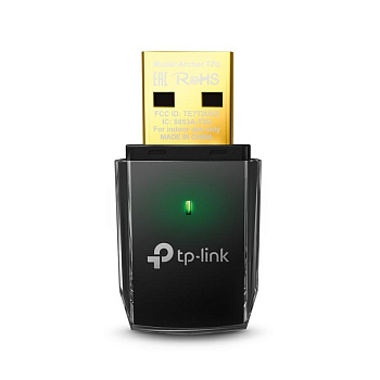 Адаптер Archer T2U AC600 двухдиапазонный Wi-Fi USB TP-Link 1344257