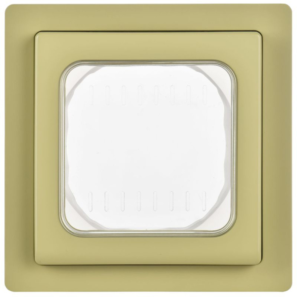 Рамка 1-м СП FLITE Рпро-1-55-ФлО IP55 олив. IEK FI-M10-32-55-K26