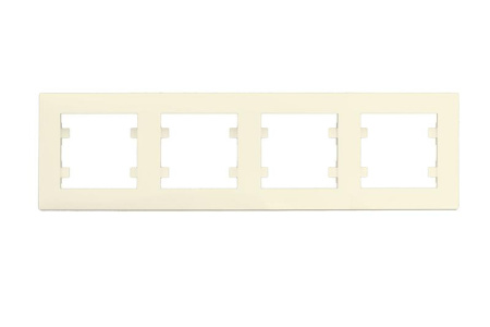 Рамка 4-м Karea RIZZ крем Makel 88010704