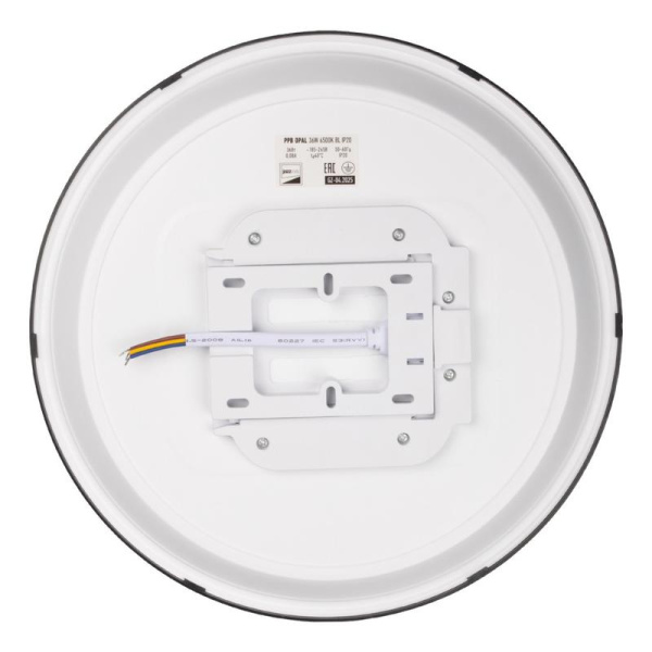 Светильник светодиодный PPB OPAL 36Вт 6500К IP20 BL d300X55 декоративный JazzWay 5065390