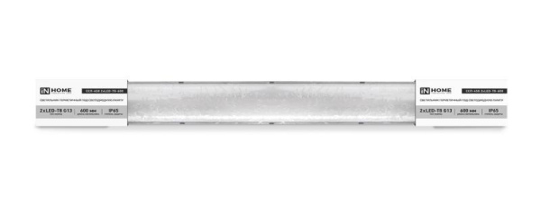 Светильник ССП-458 2хLED-Т8-600 G13 IP65 666х86х55мм герметичный под светодиодную лампу NEOX 4690612053271