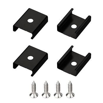 Держатель SL-MINI-10 BLACK металл (комплект) Arlight 049444