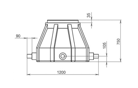 Колодец пластиковый ККТ-1-ССД 110104-00018
