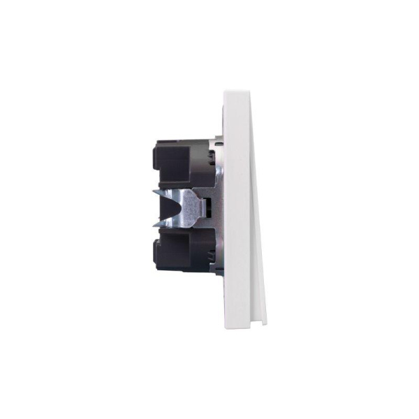 Переключатель проходной 2-кл. СП STRONG 10А жемчуг Kranz KR-78-0709-4