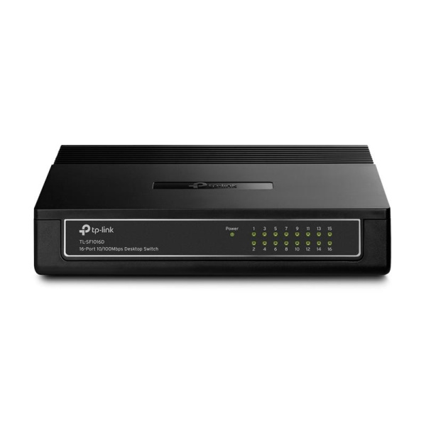 Коммутатор TL-SF1016D 16-портовый 10/100Мбит/с настол. TP-Link 1121688