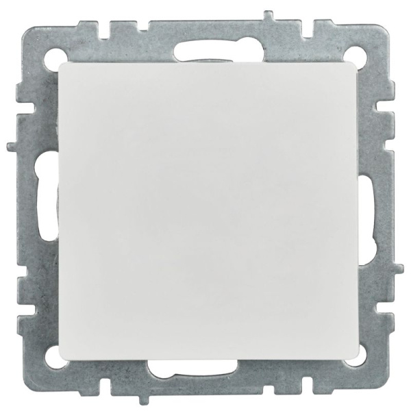 Заглушка с суппортом BRITE МЗ10-БрБ механизм бел. IEK BR-PL10-K01