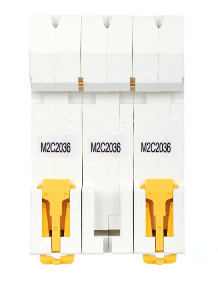 Выключатель автоматический модульный 3п C 20А M06N ARMAT IEK AR-M06N-3-C020