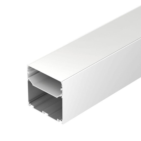 Профиль LINE-M-7575-2000 WHITE L2000 алюм. Arlight 058157