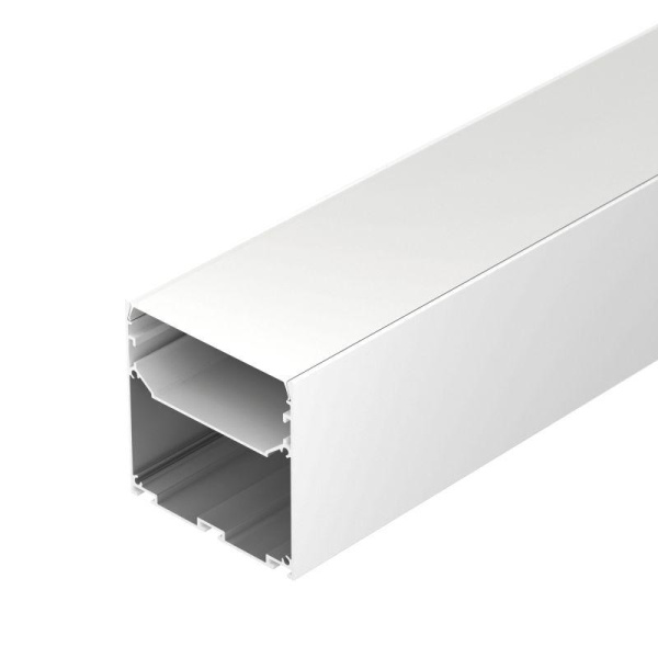 Профиль LINE-M-7575-2000 WHITE L2000 алюм. Arlight 058157