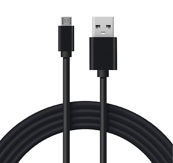 Кабель USB (micro USB) длинный штекер 1М черн. REXANT 18-4268