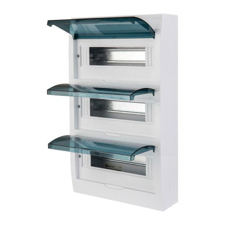Бокс ЩРН-П-36 IP41 пластик. бел. Rexant 11-0336
