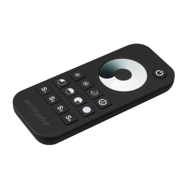 Пульт SMART-R24-DIM 1 зона 2.4G IP20 пластик. черн. Arlight 031934