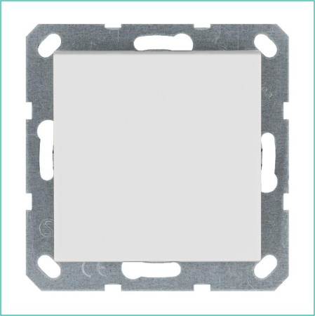 Выключатель 1-кл. 10А IP20 механизм бел. глянцевый Jasmart G3011W