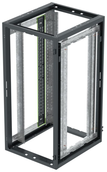 Органайзер кабельный вертикальный 33U черн. LINEA S ITK LS-CO05-33U-V