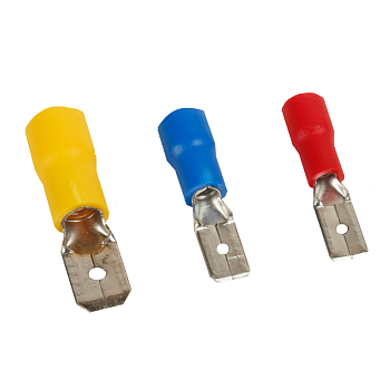 Разъем плоский РпИп OptiKit S-Pp-PVC-2-5-0.8 (уп.100шт) КЭАЗ 278090