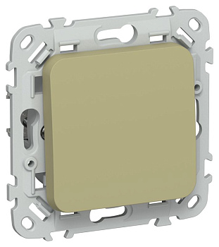 Выключатель 1-кл. СП FLITE ВС11-1-0-ФлО 10А механизм олив. IEK FI-V10-0-10-1-K26
