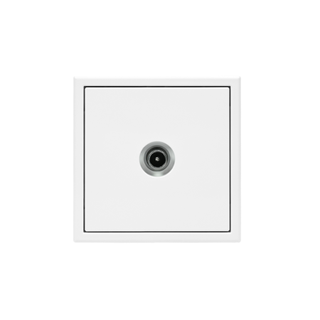 Розетка телевизионная оконечная TV ArtGallery 1дБ механизм лотос SE GAL001391