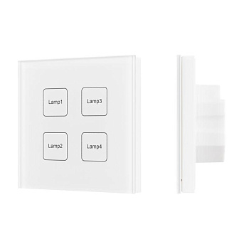 Панель сенсорная DALI-901-11-ADDR-DIM-DT6-IN White (BUS) (IP20 пластик) INTELLIGENT ARLIGHT 037192