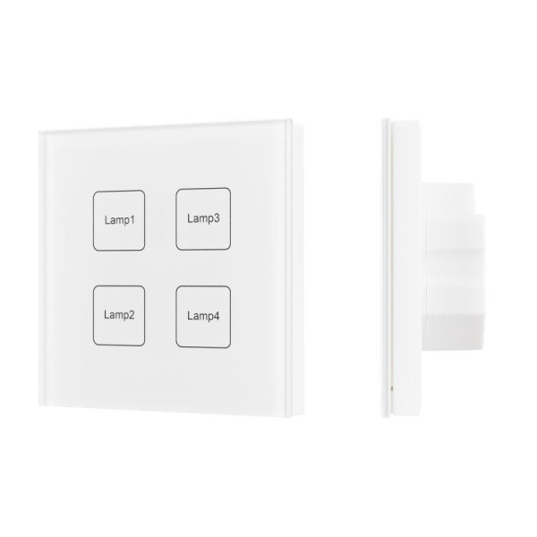 Панель сенсорная DALI-901-11-ADDR-DIM-DT6-IN White (BUS) (IP20 пластик) INTELLIGENT ARLIGHT 037192