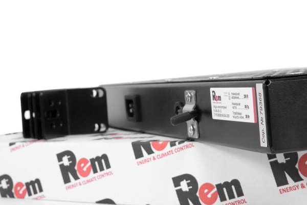 Модуль вентиляторный R-FAN-3K-1U-9005 3 вентилятора с контроллером черн. Rem 1500771