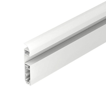 Профиль PLINTUS-H80-2000 WHITE L2000 алюм. Arlight 045452