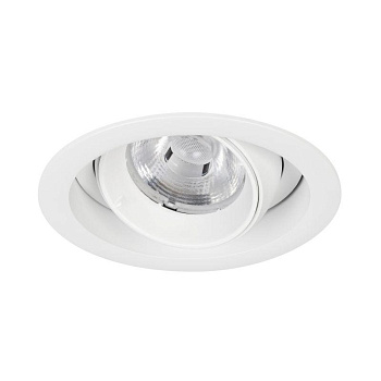 Светильник MS-VORTEX-BUILT-R110-20W Warm3000 WH-WH 40 deg 230В 20Вт 3000К IP20 метал. Arlight 056566