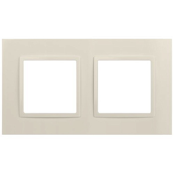 Рамка 2-м Elegance 14-5012-02 Classic слон. кость Эра Б0060577