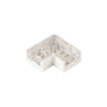 Коннектор угловой для лент ARL-10х05mm пластик (уп.5шт) Arlight 058113