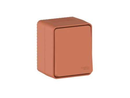 Выключатель 1-кл. ОП AtlasDesign PROFI IP54 10AX терракот. SE ATN547011