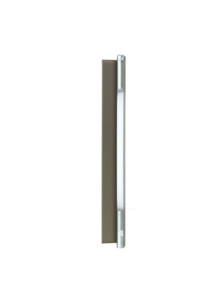 Рамка 1-м BRITE РУ-1-2-БрД стекло дым. IEK BR-M12-G-K30