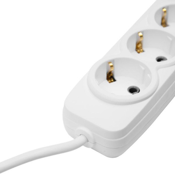 Удлинитель 3х3м с заземл. 10А IP20 SR 3х3-Z УХз10-103 2.2кВт ПВС 3х0.75 Volsten 12426