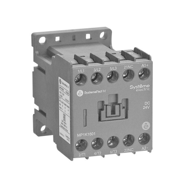 Контактор MP1K 6А 1НЗ DC 24В SE MP1K0601BD