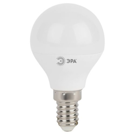 Лампа светодиодная P45-7w-840-E14 шар 560лм ЭРА Б0017222/Б0020551