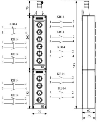 Пульт управления EMAS PVK10E