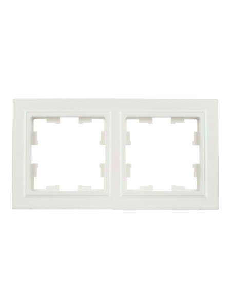 Рамка 2-м BRITE РУ-2-БрЖ жемчуж. IEK BR-M22-K36