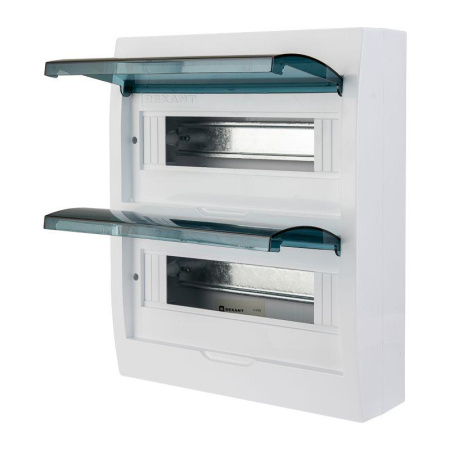 Бокс ЩРН-П-24 IP41 пластик. бел. Rexant 11-0324