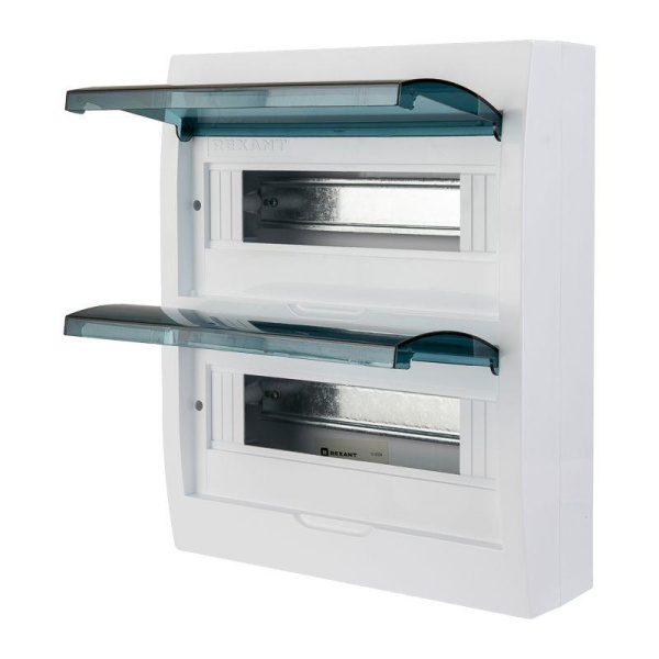 Бокс ЩРН-П-24 IP41 пластик. бел. Rexant 11-0324