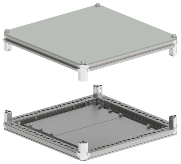 Крыша и основание 1000х600 IP54 FORMAT IEK YKM40D-FO-KO-100-060-54