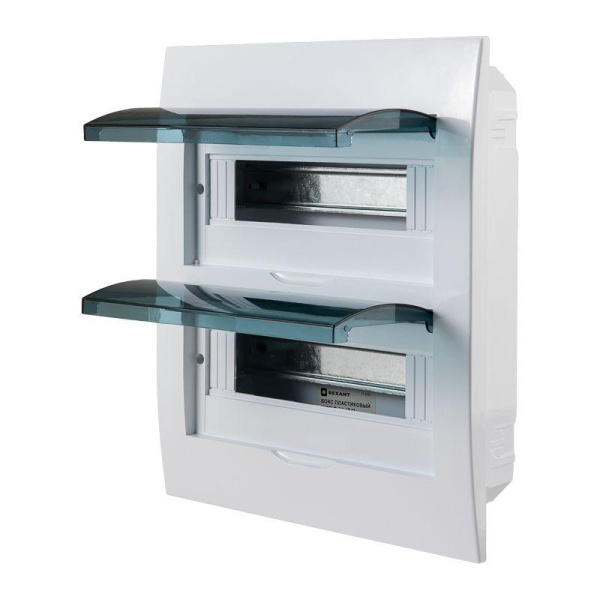 Бокс ЩРВ-П-24 IP41 пластик. бел. Rexant 11-0224