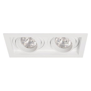 Светильник MS-VORTEX-BUILT-S210x117-2x20W Day4000 WH-WH 20 deg 230В 2х20Вт 4000К IP20 метал. Arlight 057769