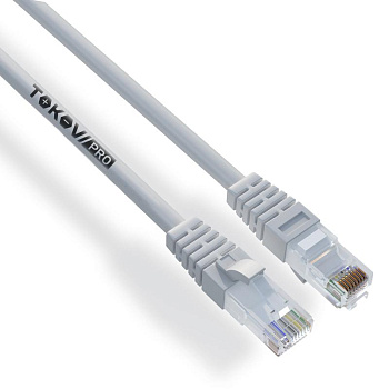 Патч-корд кат.5E U/UTP 24 AWG PVC 15м PRO TOKOV ELECTRIC TKP-PC06-5EU-CUPVC-15M