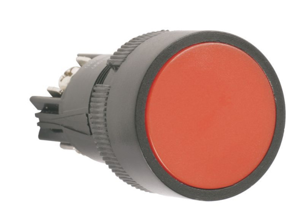 Кнопка SВ-7 "Стоп" d22мм 1НО+1НЗ 240В красн. GENERICA BBT40-SB7-K04